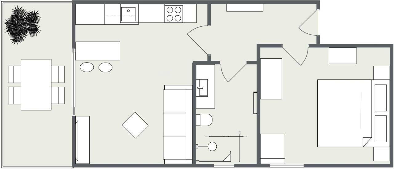 Apartmani Ksenija Tučepi Dış mekan fotoğraf
